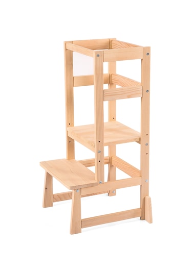 Kukka Ahşap Öğrenme Kulesi Naturel Naturel