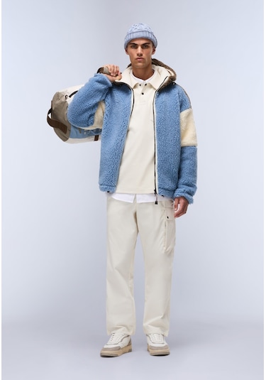 Napapijri T-tires Fzh Erkek Polar Ceket-30422 Mavi