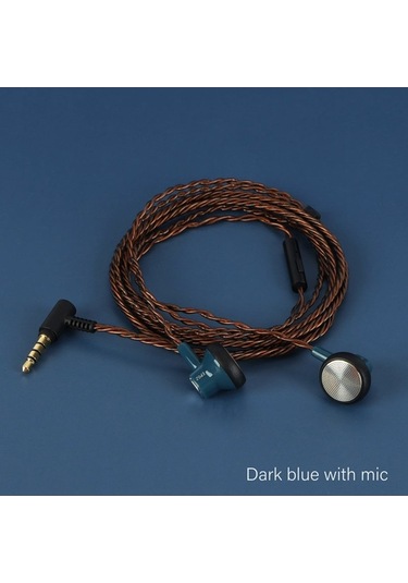 Fastbuy Jcally Ep02 3.5mm Kablo Kulaklık, Yarım İçi Dinleme, Doğal Ses, Gürültü Engelleme, Mikrofonlu, Lacivert