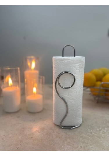 Nota Peçetelik, Kağıt Havlu Tutacağı Krom