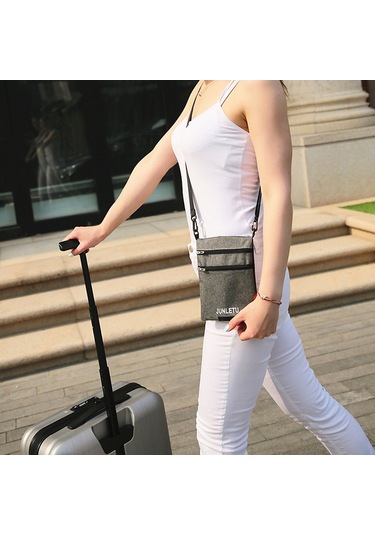 Junletu Erkekler Ve Kadınlar Için Seyahat Boyun Kılıfı Boyun Mor