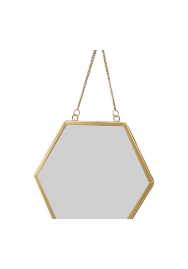 Pazly Yolu Suntek Odası Giyinme Giriş Daire 28,5cmx25cm-altıgen Zu Altın