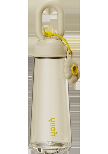 Jian Fan Petaldıkkan Plastik Su Bardağıbüyük Kapasiteli Taşın Ne Olabilir Bardak - Sarı Sarı