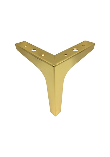 Sones Lh-j0016 Metal Tv Dolabı Kanepe Ayağı, Yükseklik: 15cm Titanyum