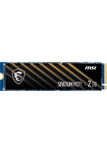 MSI Spatium M371 500 GB PCIe Gen3x4 NVMe M.2 SSD