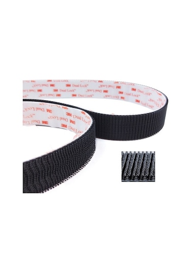 3M Sj3550 Dual Lock Cırt Bant 1000 Kez Açılıp Kapanabilir