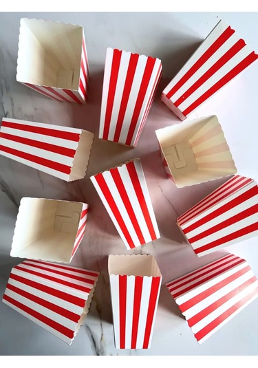 Tovary Dla Prazdnika Sweet Dreams Patlamış Mısır Ve Atıştırmalıklar İçin Kutu Şeklindeki Bardak 418244489 100 adet