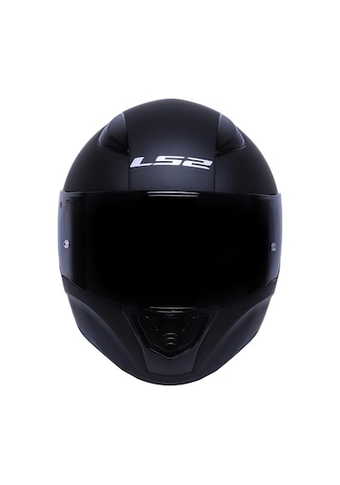 Ls2 Rapid Siyah Vizörlü Kapalı Motosiklet Kaskı Mat Siyah