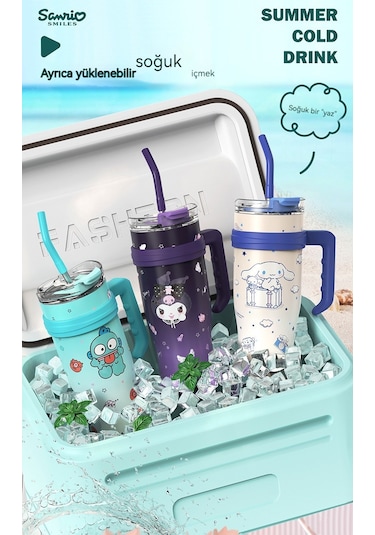 1200ml Paslanmaz Çelik Termos Bardak-mavi 02