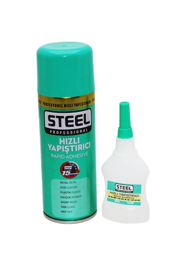 Steel 400ml+60gr Büyük Hızlı Yapıştırıcı 5332