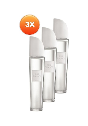 Avon Pur Blanca Kadın Parfüm EDT 3 x 50 ML