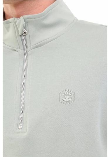 Lumberjack 5w Mb Bs47 Hzip Sw 5pr Erkek Sweatshirt 102024313 Yeşil