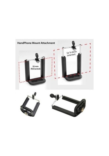 Cep Telefonu Tripod Bağlantı Aparatı Çok Renkli