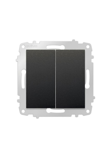 Ovivo Grano Siyah Natural Komitatör Çerçevesiz - 15 Adet