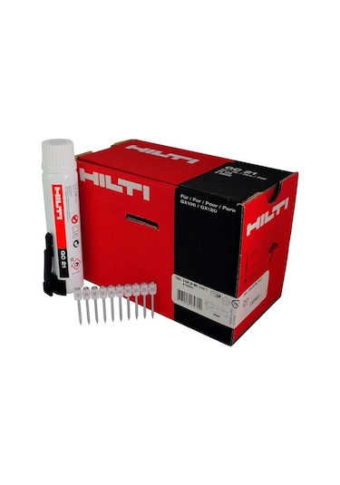 Hilti X-Gn 27 Mx Makina Çivisi 750 Adet ve Gc 21 Makina Gazı 1 Ad