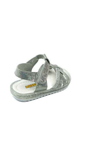 Minican Arzen 016 Gri Kız Bebek Sandalet Pembe