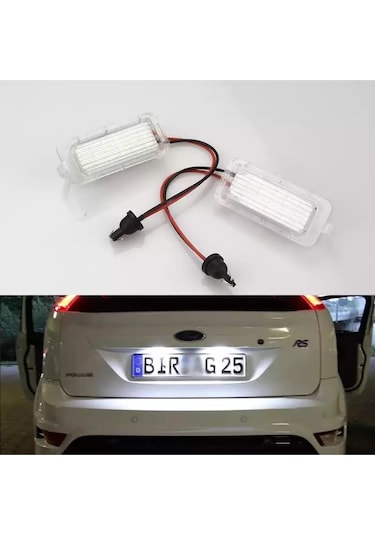 Fiesta Mk6 Led Plaka Aydınlatma Lambası Takımı 2008-2020