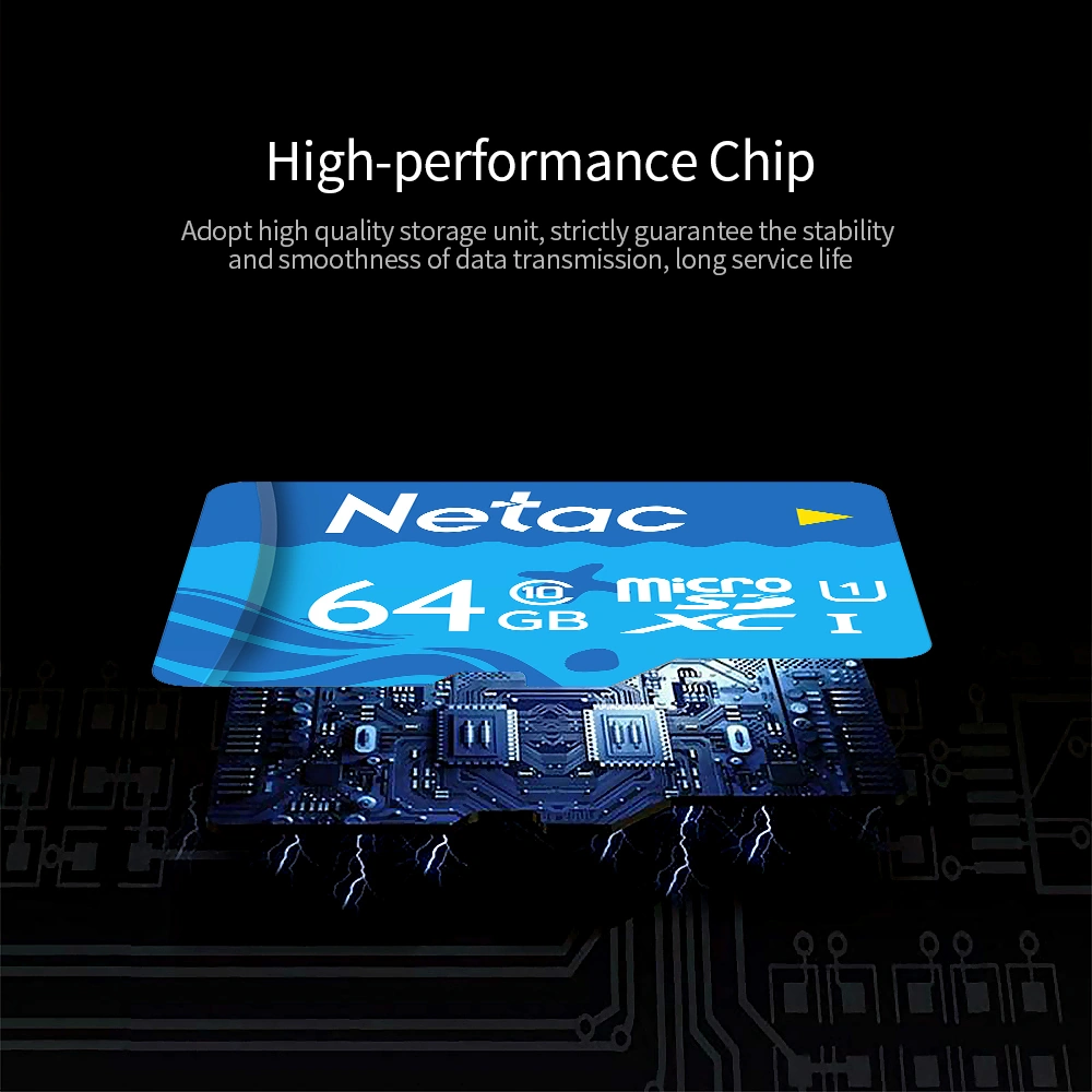 Neevoyu Netac P500 16gb Mikro Sd Kartı - Uhs-1 Class10, 80mb/s Hızlı Okuma, Kameralar Ve Araç Kaydedicileri İçin Dayanıklı Hafıza Kartı