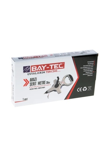 Bay-tec Arazi Şerit Metre 30mt Kod:mk4161 30mt