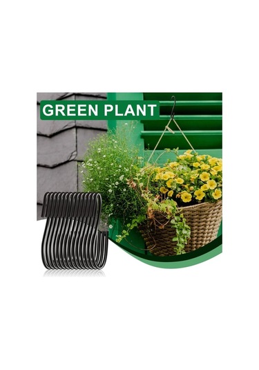 Ulzyvf Siyah Şeklinde Şeklinde Sanatları S S Mini Kanca, Kanca, İnç İçin El Adet 120 1 Fc