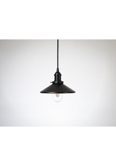 Riolight Retro Tekli Metal Sarkıt Avize Şapka Çapı:22Cm