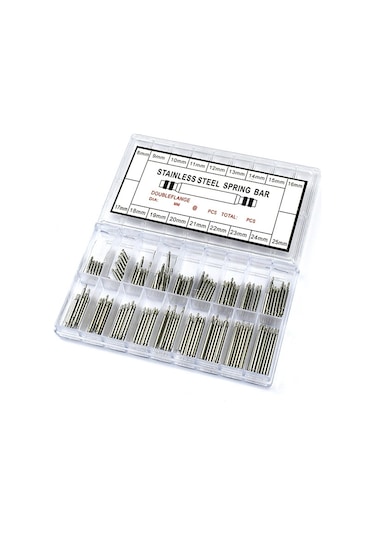 Sones 180 Adet / Kutu C014 8-25mm Paslanmaz Çelik Dikişsiz Kutu Paketleme Yay Çubuğu