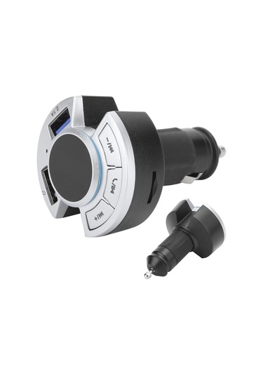 Geeroyoo Araç Bluetooth 5.0 Çalar Fm Transmitter - 128gb Usb/tf Destekli, 2.1a Şarj, Dijital Ekran, Çağrı Bildirimi