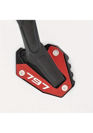 Xuweiwei Monster 797 2017 2018 Motorcycle Kickstand Pad Anti Sink Stabilizer Black Outdoor Parking