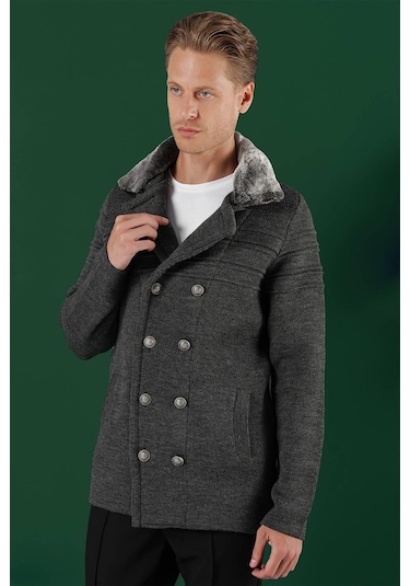 02 Slim Fit Antrasit Spor Kaban Antrasit