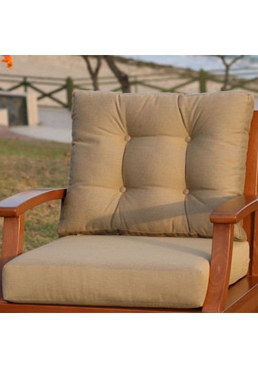 Iatanbul Çengelköy Tekli Koltuk Minderi -Akrilik Su Itici Kumaş