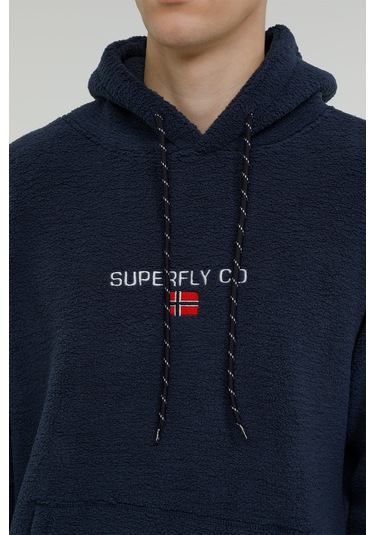 Superfly MEN KAPŞ. SWEAT Lacivert Erkek Sweatshirt Lacivert