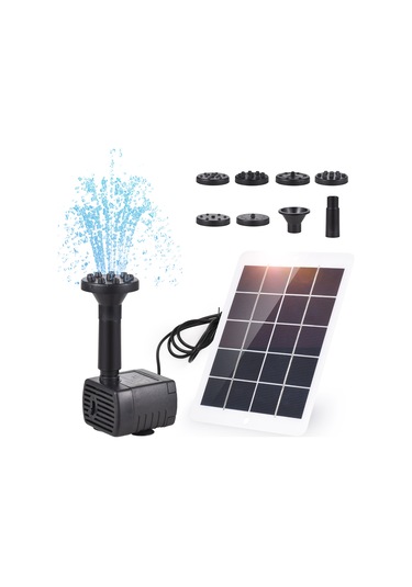 Güneş Enerjili Su Pompası Kiti 3 W 5 V Güneş Paneli 7