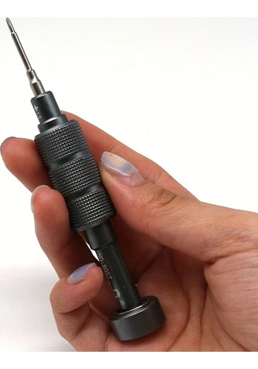 Xuweiwei Gri 6lı Hassas Manyetik Tornavida Seti S2 Celik Uclu Kaymaz Tasarim Aluminyum Sap Apple Iphone Android Bilgisayar Drone Onarim Dıy