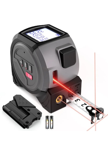 Texta Tp40 Lazer Mesafe Ölçerli Şerit Metre 40m + 5m