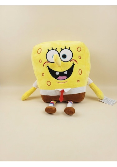 Peluş Sünger Bob 45 Cm Sarı