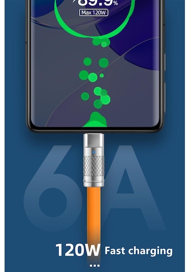 Bn57 Type-c Kablo 120w Süper Hızlı 6a Ultra Kalın Şarj Data Turun