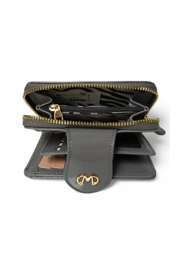 13x9x3 -matmazel Kadın Cüzdan-203210405 Gri