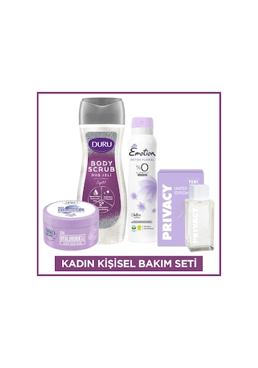 Privacy Kadın Kişisel Bakım Seti
