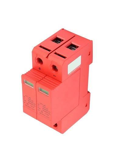 Konesam Ev Elektrik Koruyucu Dc1000v 2p 20-40ka: Fırtına Ve Ani Aşırı Gerilimden Koruma, Dayanıklı Pc Kasa, Raylı Kurulum