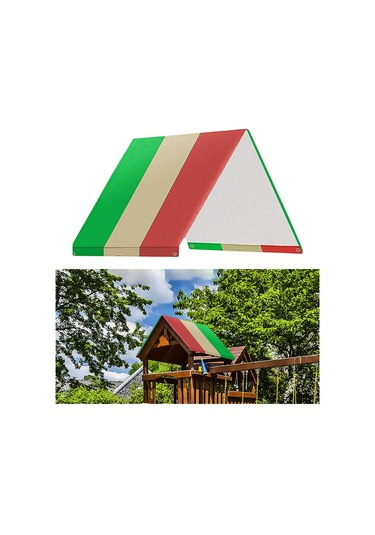 Suntek Su Geçirmez Salıncak Seti Yedek Yeşil-bej-kırmızı Yeşil Bej Kırmızı Yeşil - Bej - Kırmızı