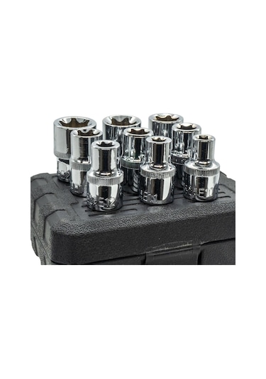 5547 1/2" Torx Lokma Anahtar Seti 9 Parça