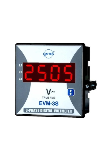 Entes Evm 3s 96 3 Fazlı Voltmetre
