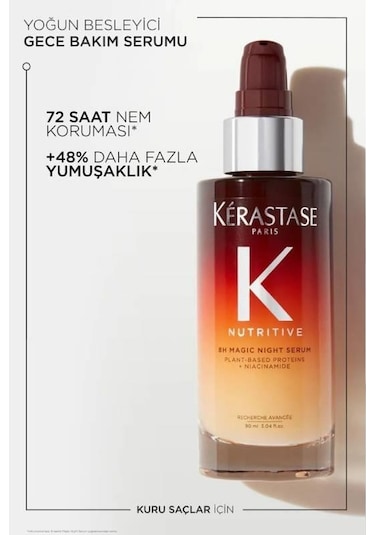 Nutritive 8h Magic Night Yoğun Besleyici Gece Serumu 90 Ml