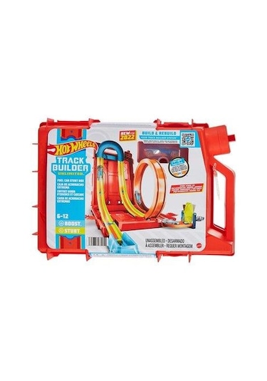 Hot Wheels Track Builder Benzin Bidonu Akrobasi Seti