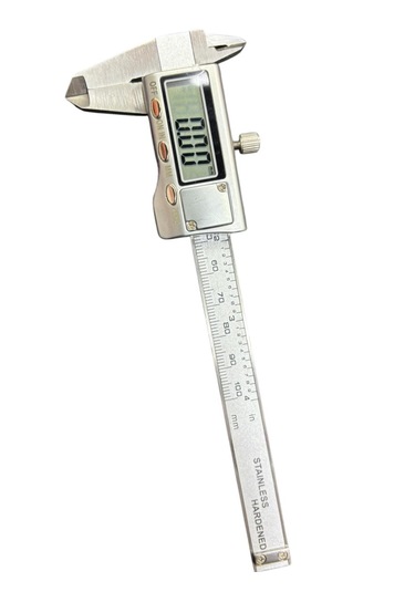 100 Mm Metal Gövde Dijital Kumpas
