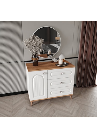 Bohem 6 Kapaklı Komple Mdf Yatak Odası Takımı