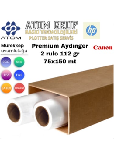 Atomplotter Aydınger Çizim Kağıdı 75x150mt 112gr