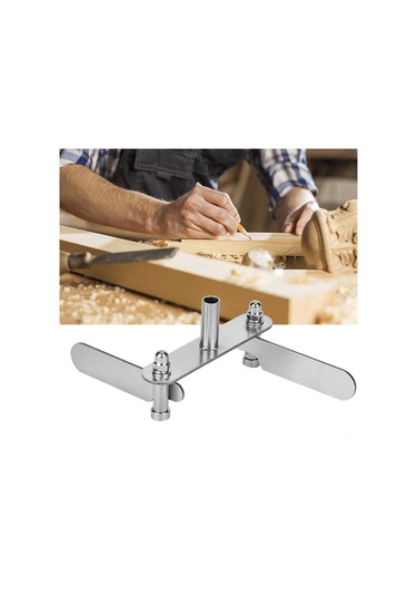 Lemestar Ahşap Merkezi Bulucu - Paslanmaz Çelik İçin Doğru Ölçüm Aleti 0-60mm / 40-100mm Seçenekli