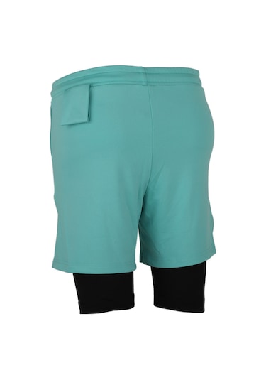 Slazenger SABLE K IN Kadın Taytlı Turkuaz Şort