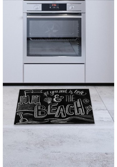 Beach İç Ve Dış Mekan Dekoratif Çok Amaçlı Kapı Önü Paspası